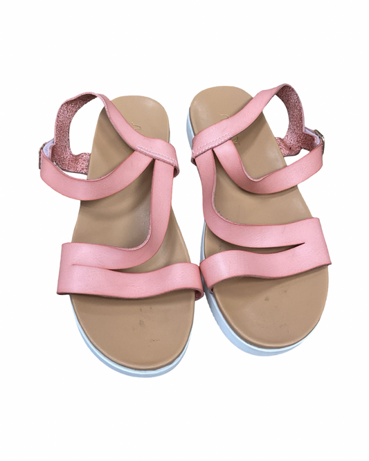 Sandals Flats By Sugar In Pink, Size:5