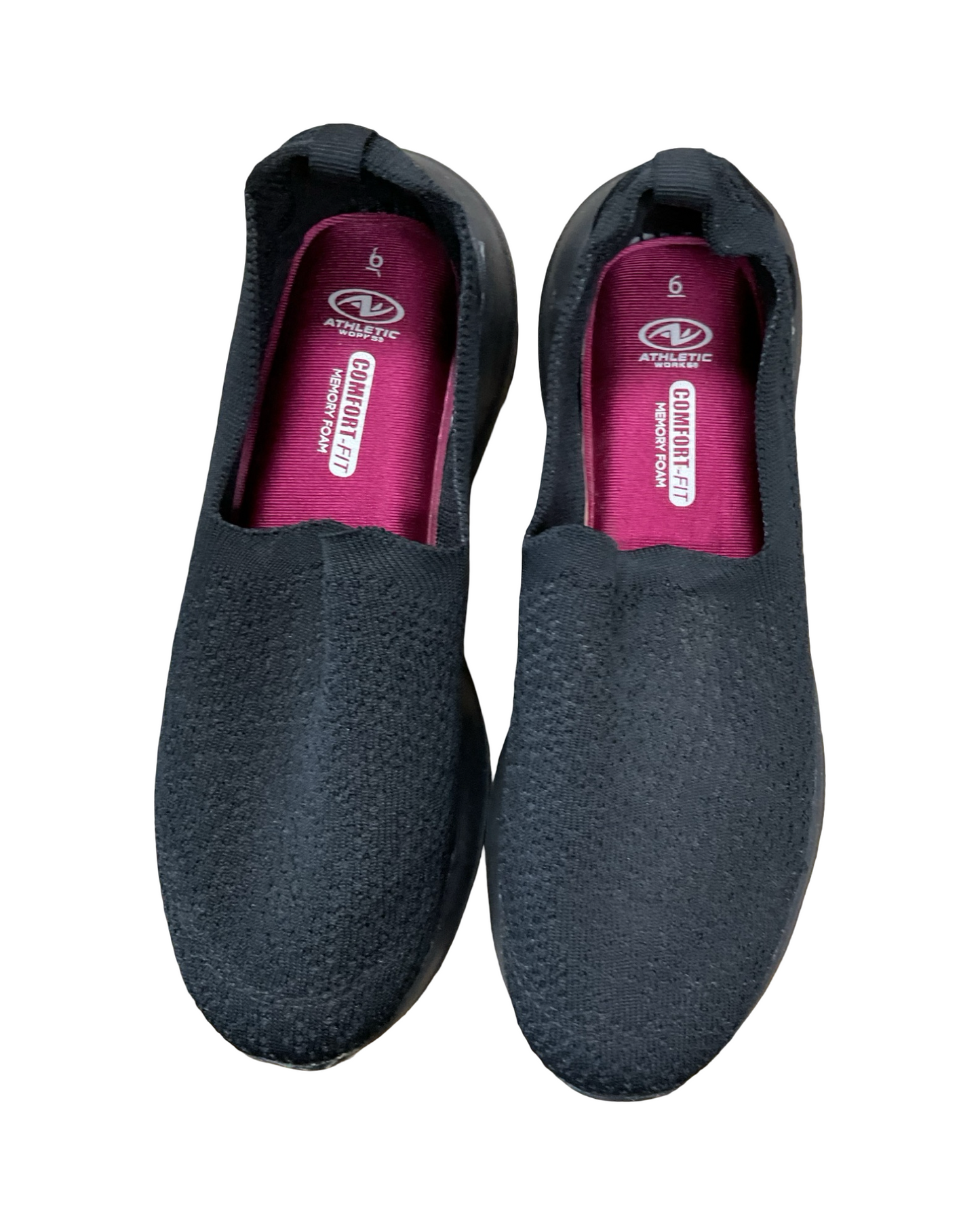 Shoes Sneakers By Athletic Works In Black, Size:6