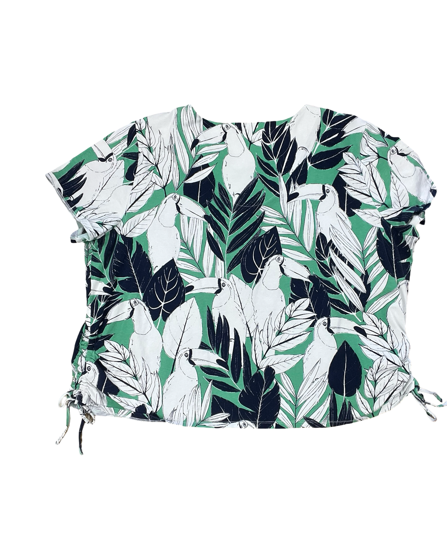 Top Ss By Alfred Dunner In Blue & Green, Size:3X