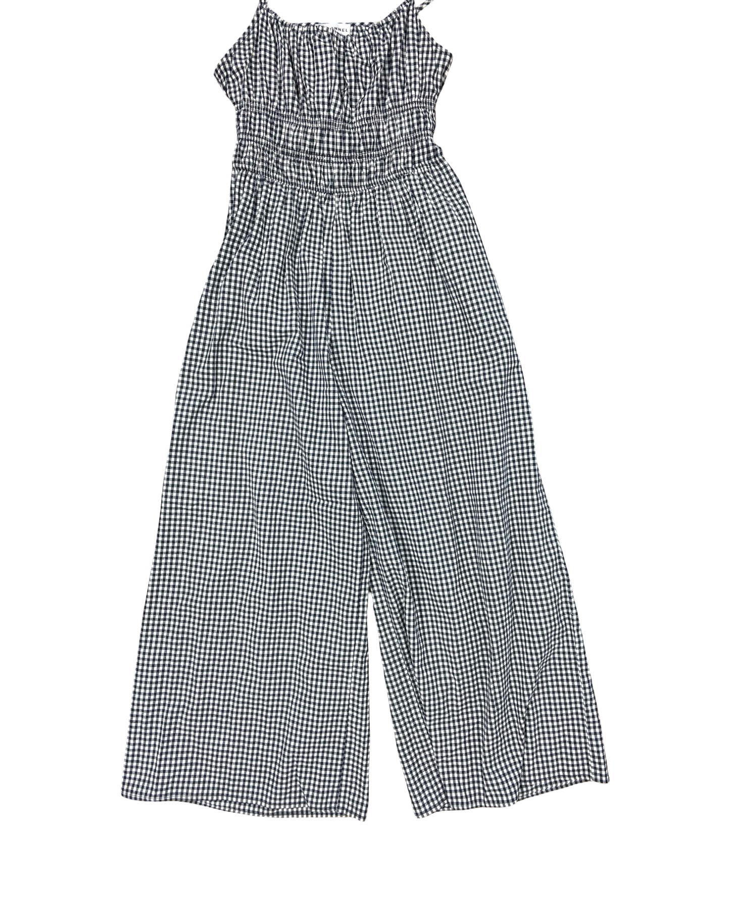 Jumpsuit By Clothes Mentor In Blue & Tan, Size:M
