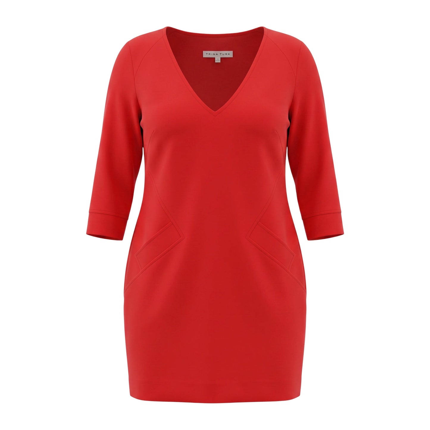 Sylvia Shift Dress By Trina Turk In Red, Size: 12