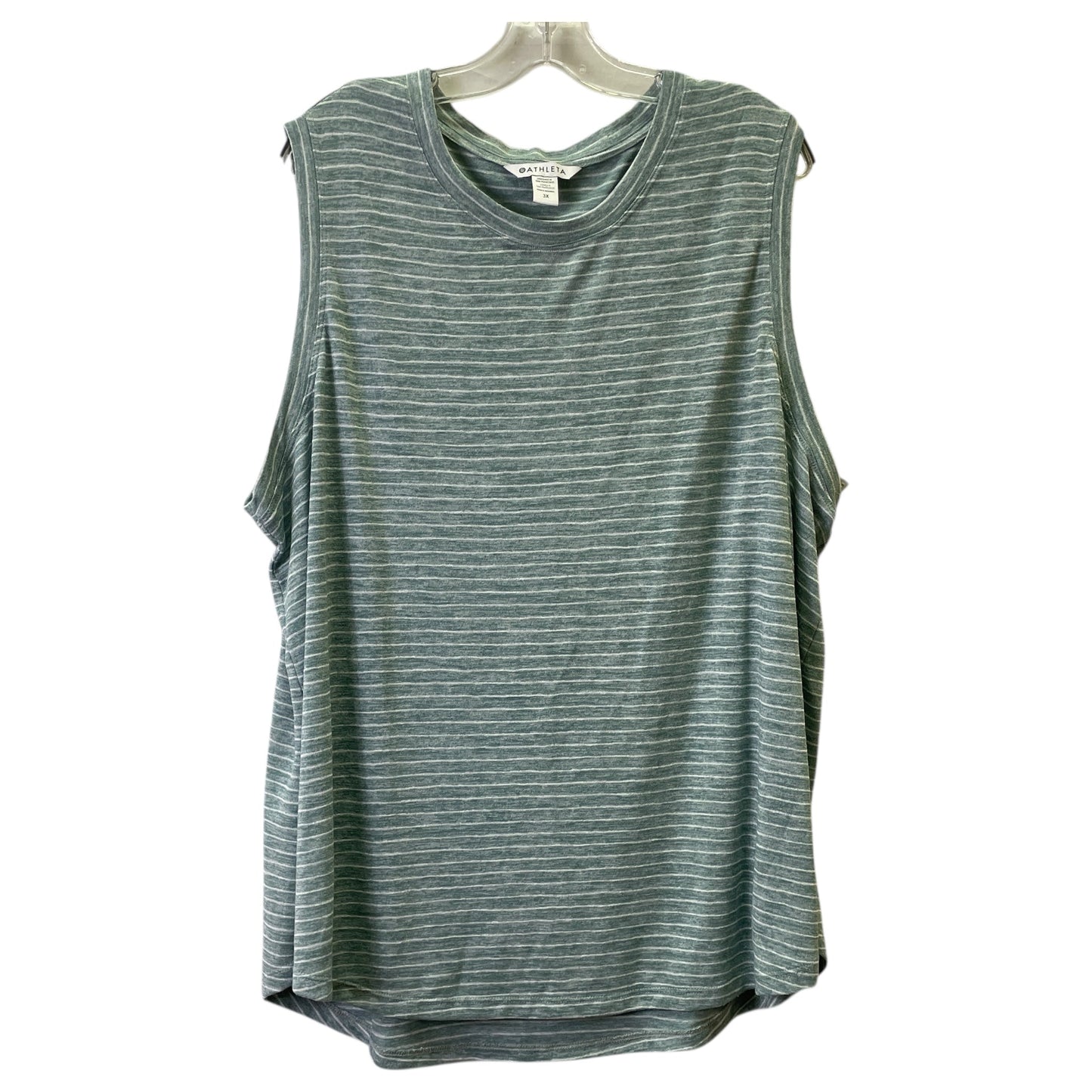 Athletic Tank Top By Athleta In Green, Size:3X