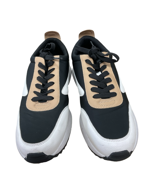 Shoes Sneakers By Dolce Vita In Black & Cream, Size:9