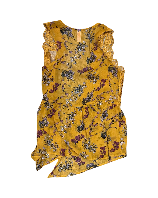 Cardigan By No Boundaries In Gold, Size:M