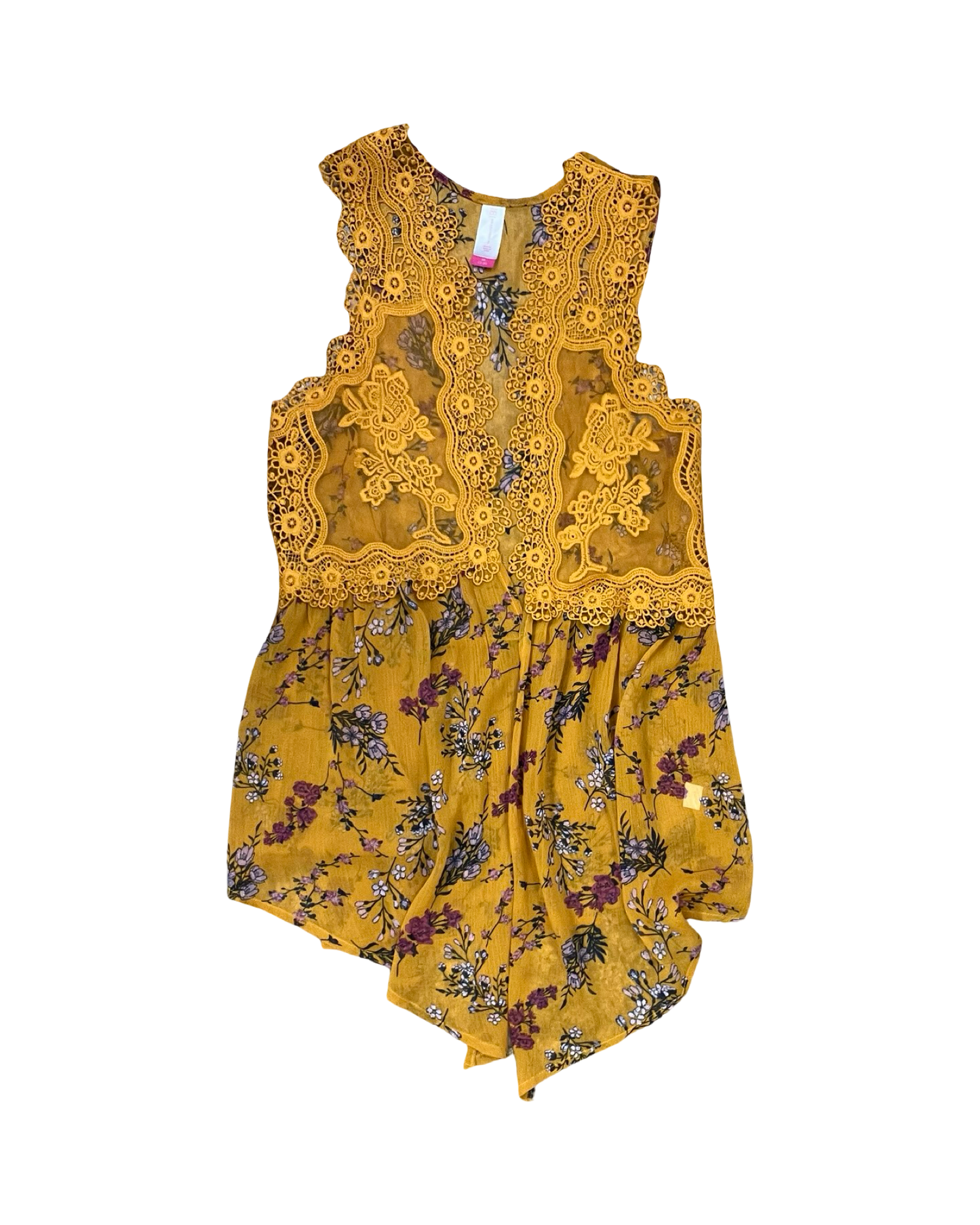 Cardigan By No Boundaries In Gold, Size:M