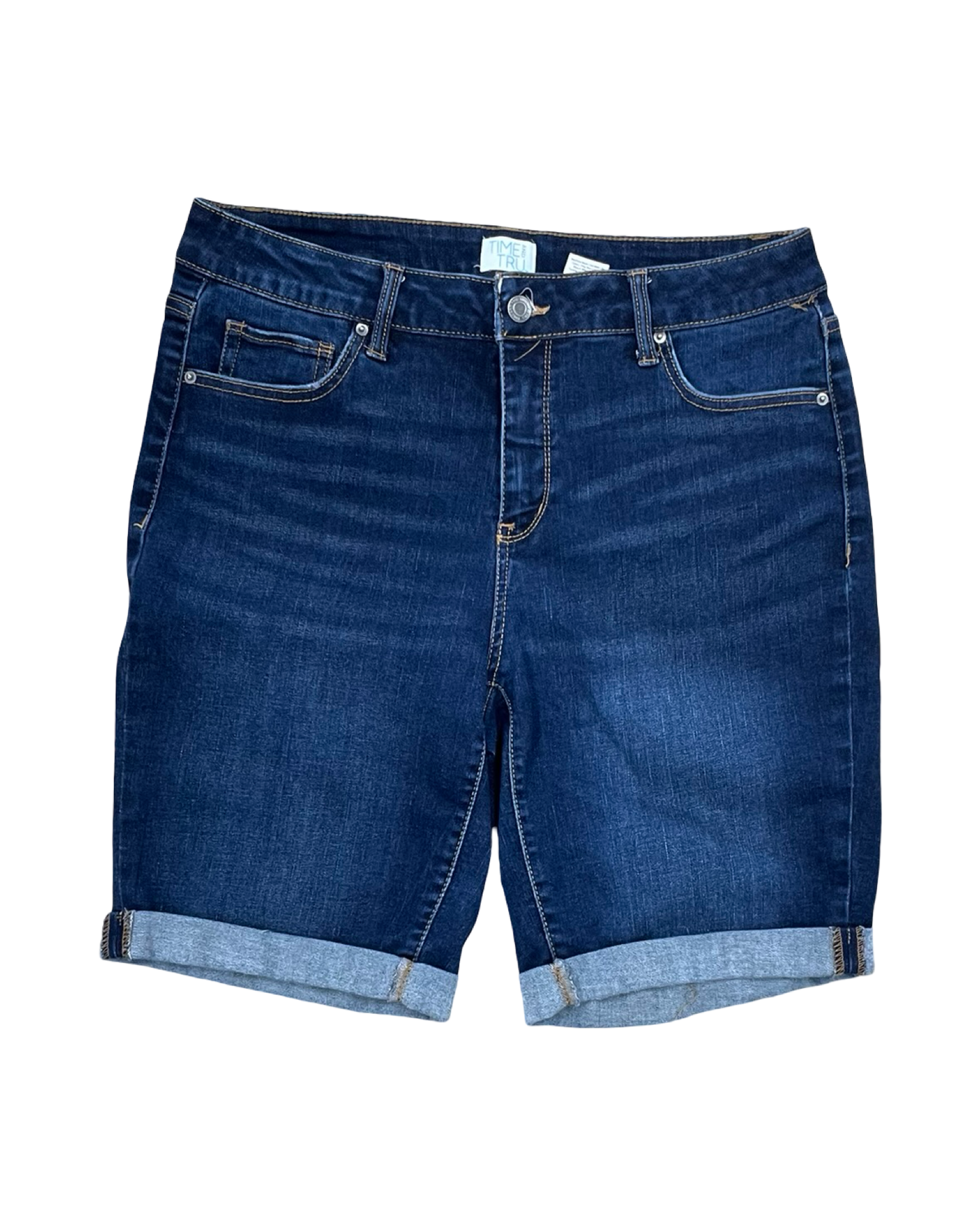 Shorts By Time And Tru In Blue, Size:14