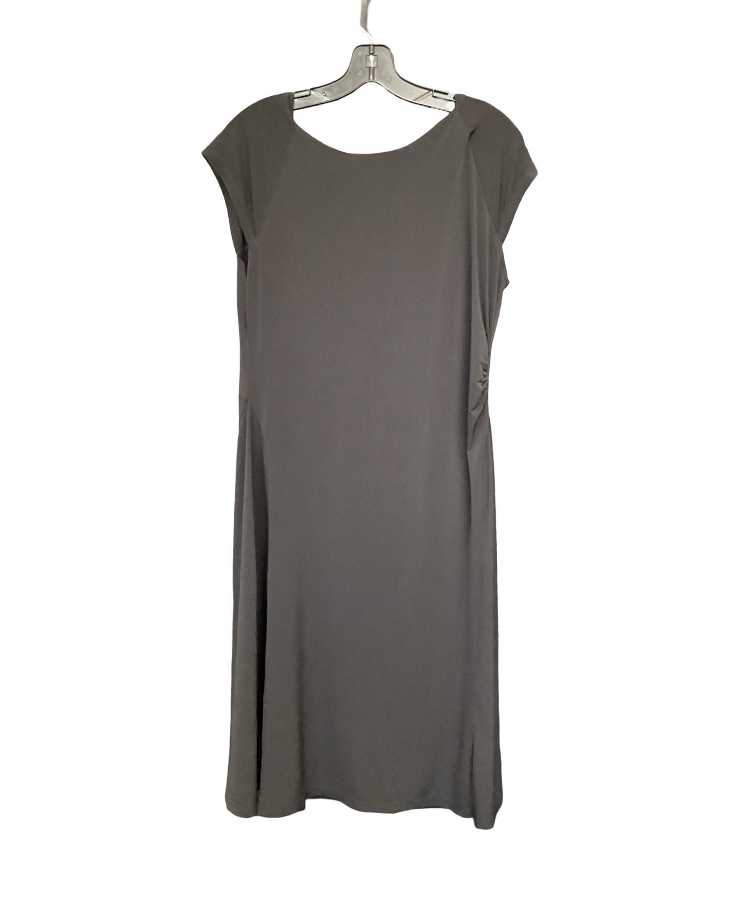 Dress Work By Evan-Picone In Black, Size:L