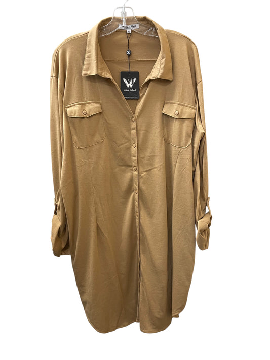 Dress Casual Short By White Mark In Tan, Size:3