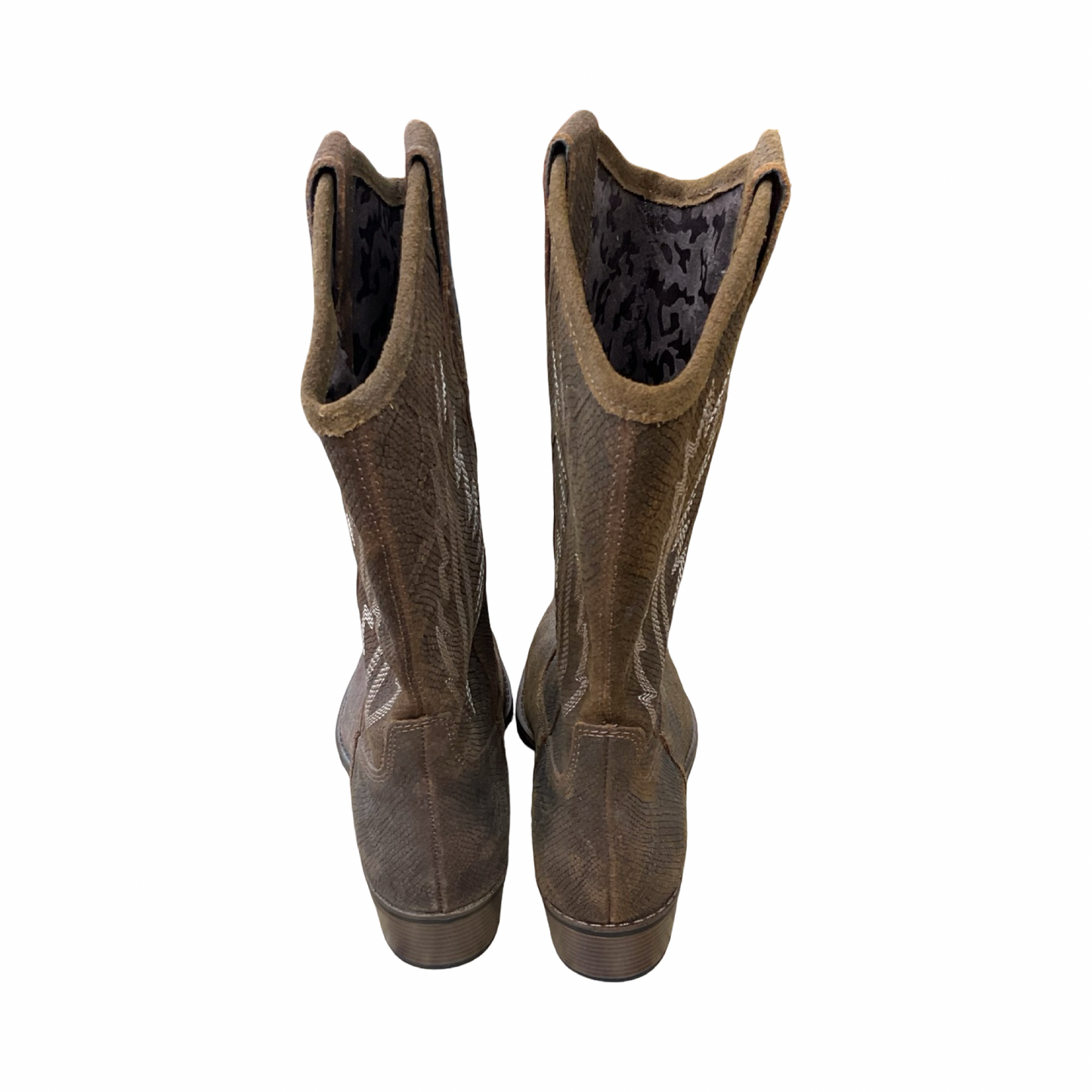 Boots Western By White Mountain In Brown, Size:8.5