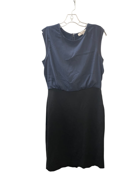 Dress Casual Midi By Loft In Navy, Size:6