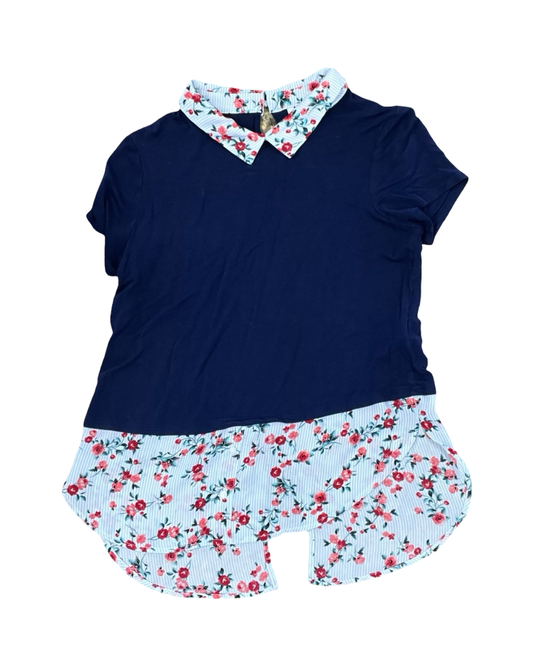 Top Ss By Elle In Blue, Size:S