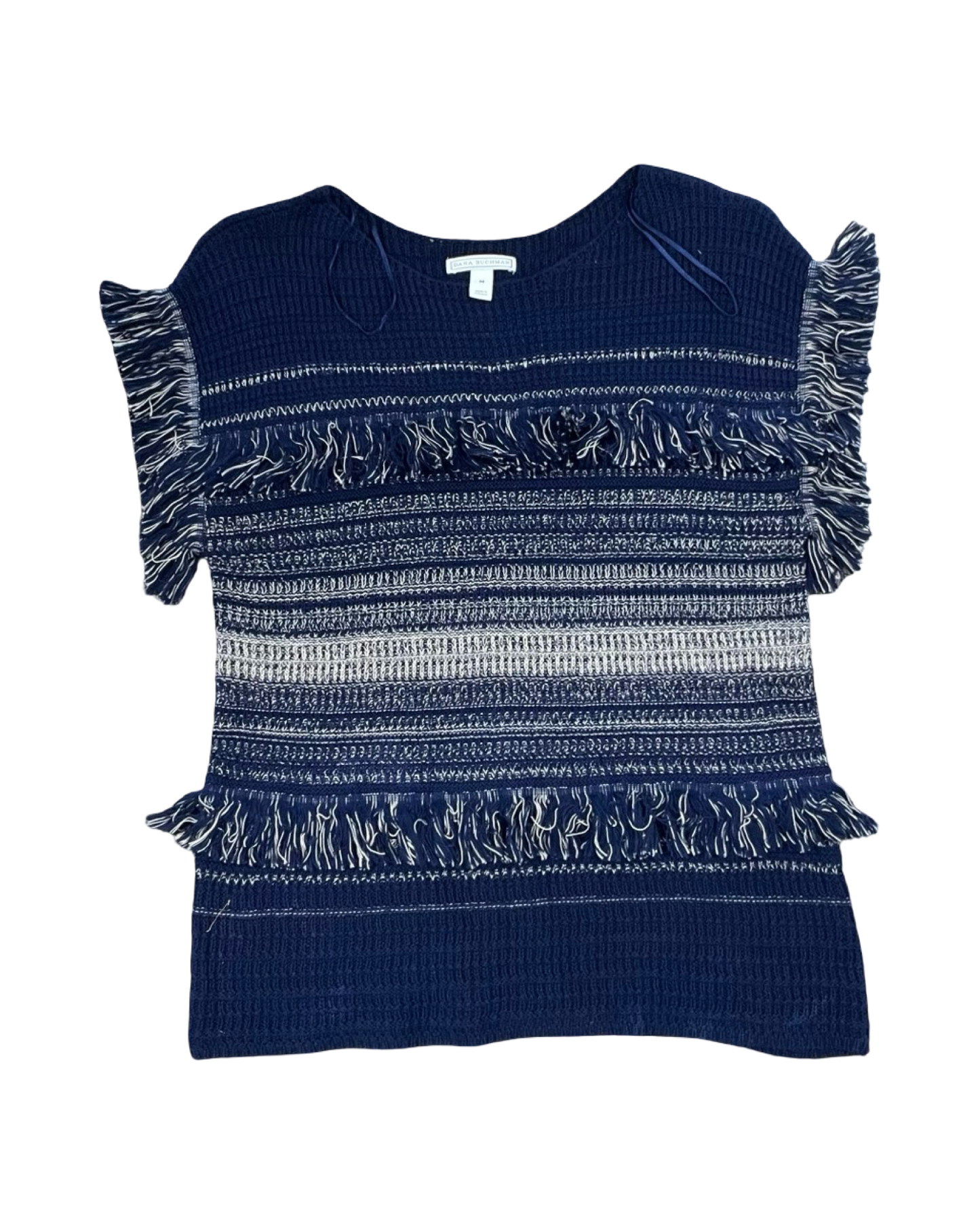 Top Ss By Dana Buchman In Blue, Size:M