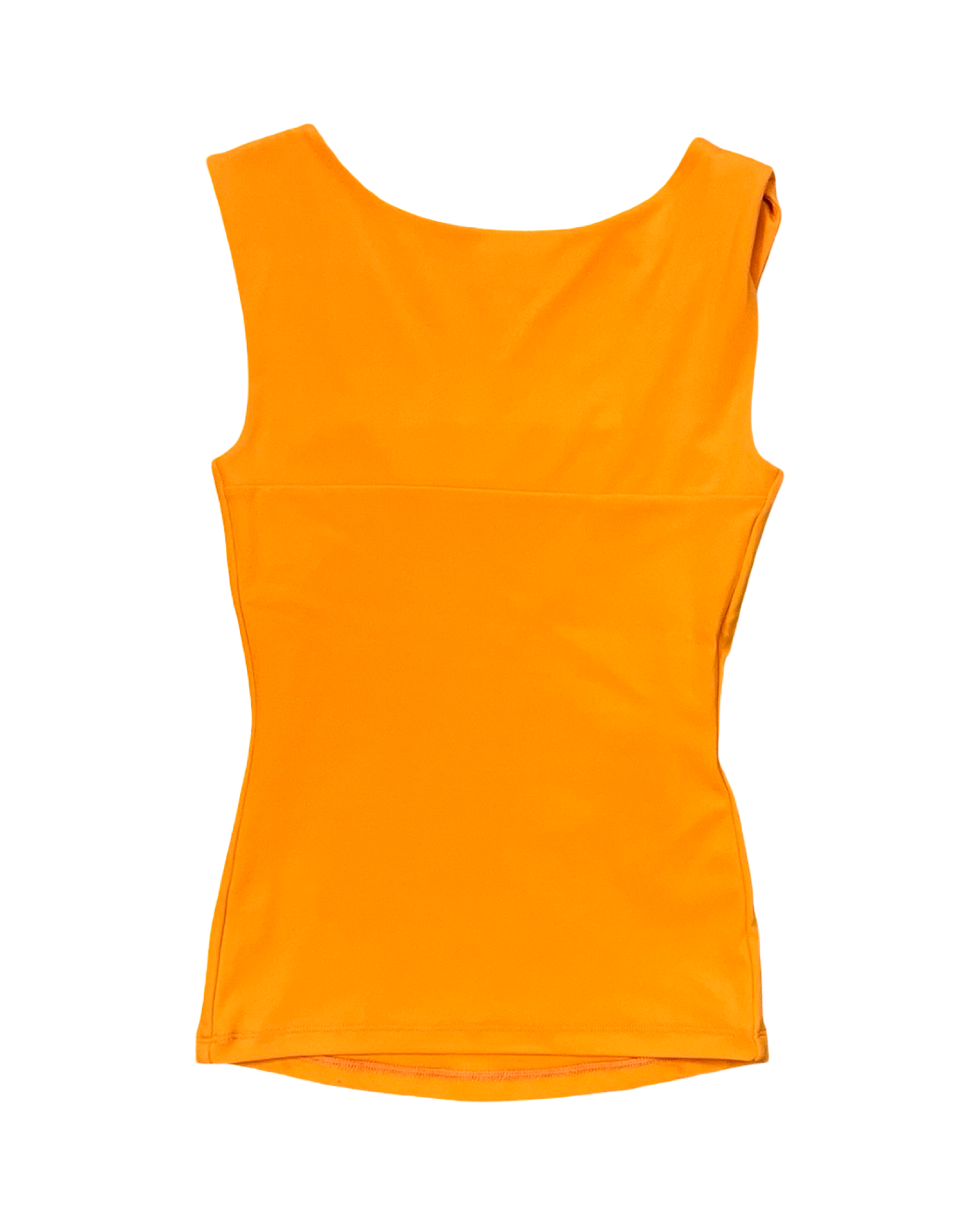 Top Sleeveless By Cache In Orange, Size:S