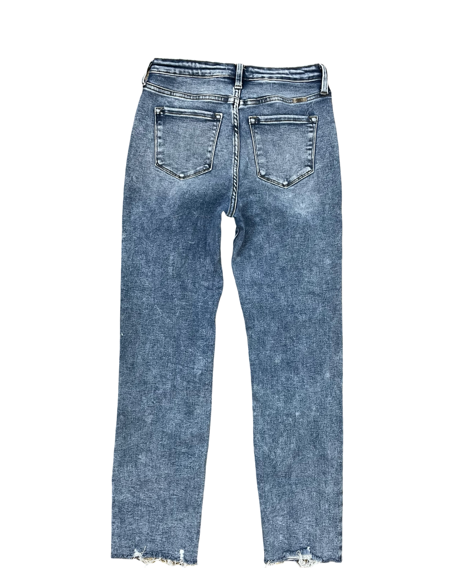 Jeans Skinny By Kancan In Blue Denim, Size:4