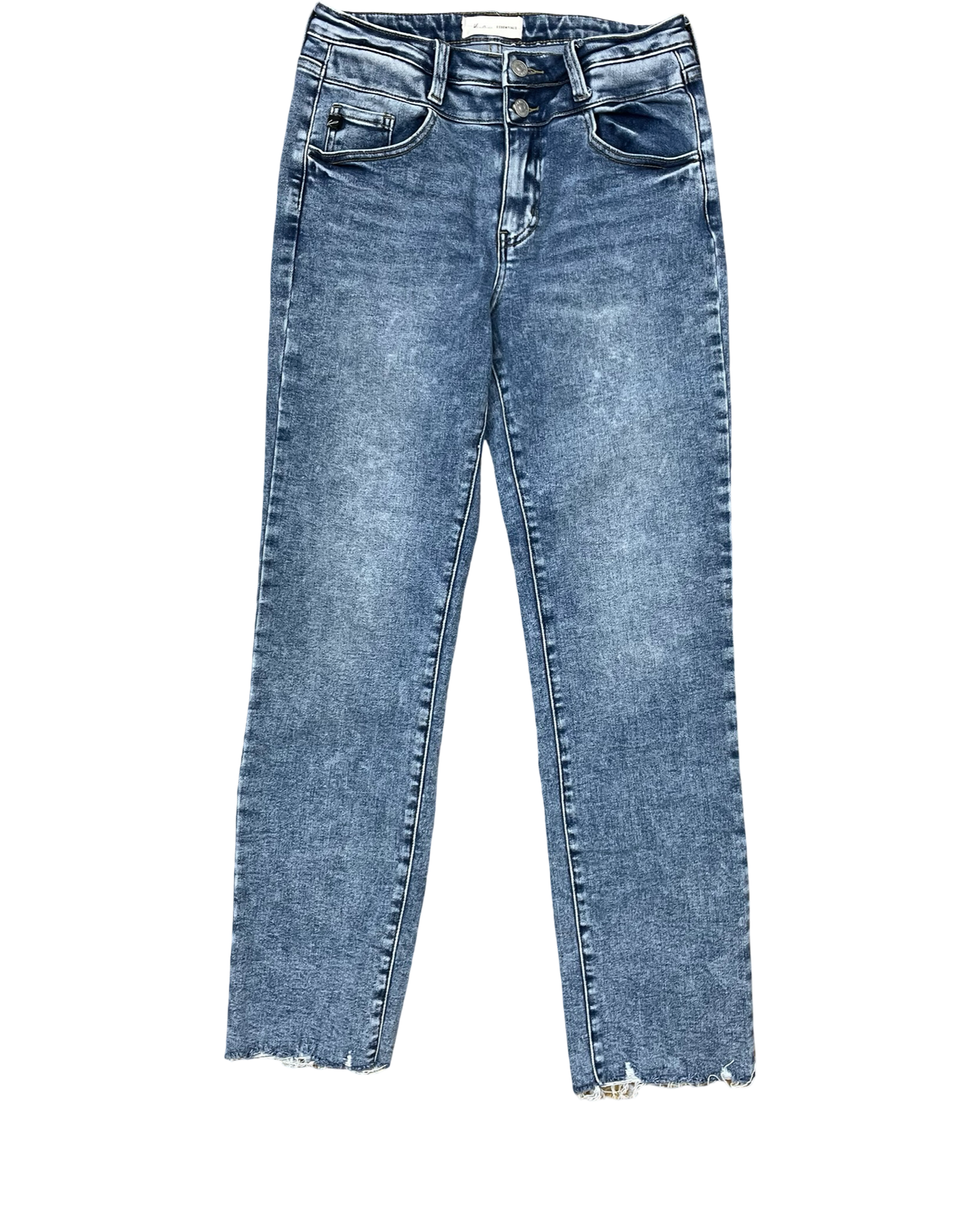 Jeans Skinny By Kancan In Blue Denim, Size:4