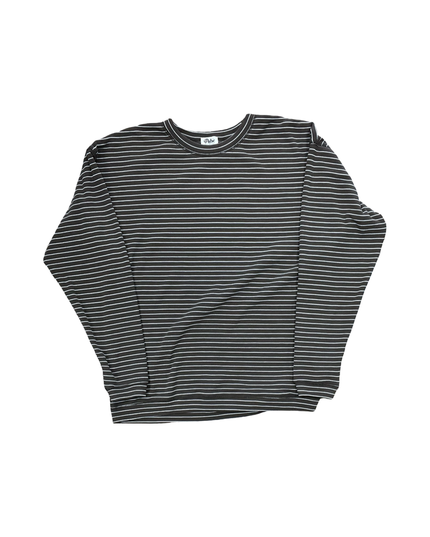 Top Ls By Pulse In Brown & White, Size:S