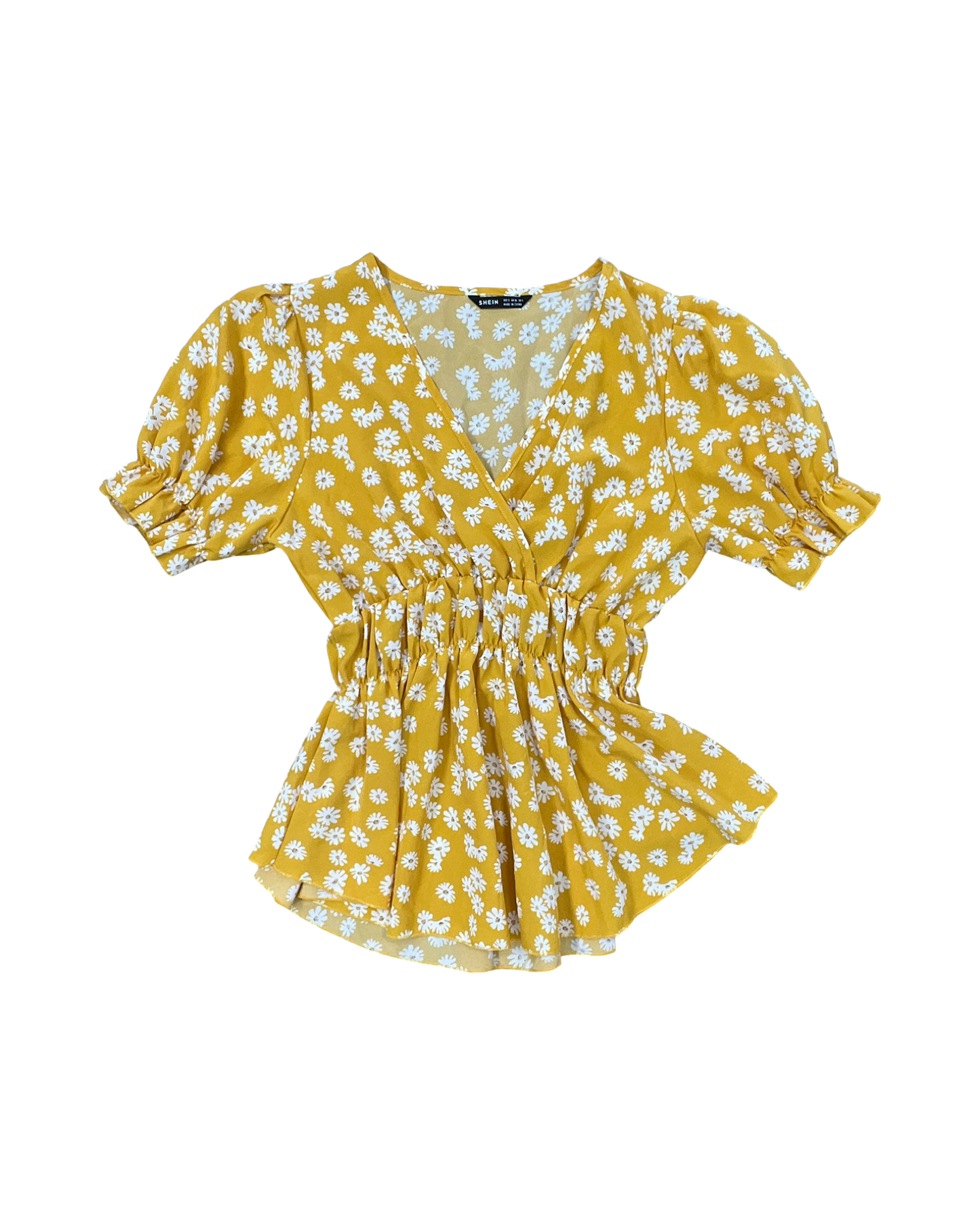 Top Ss By Shein In Yellow, Size:S