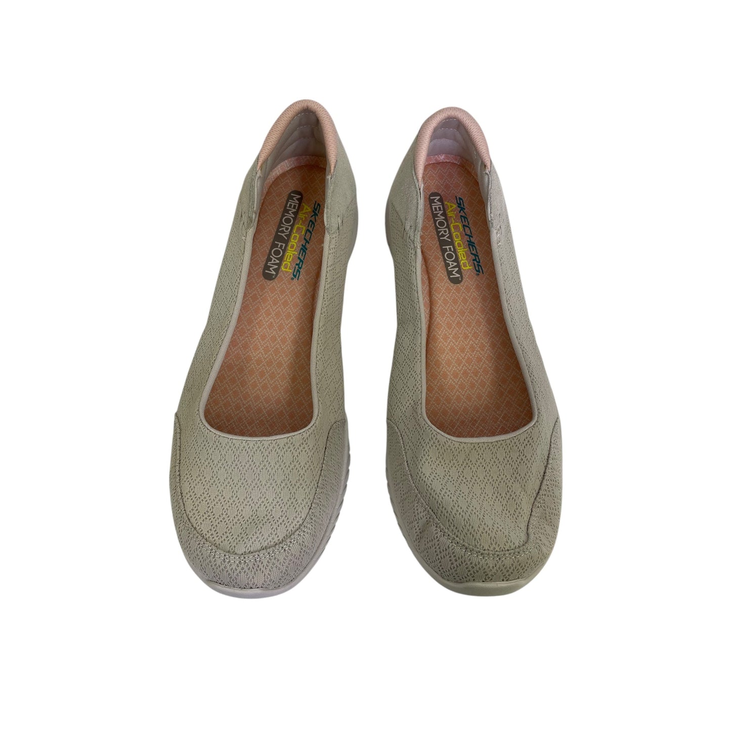 Shoes Flats By Skechers In Taupe, Size:10