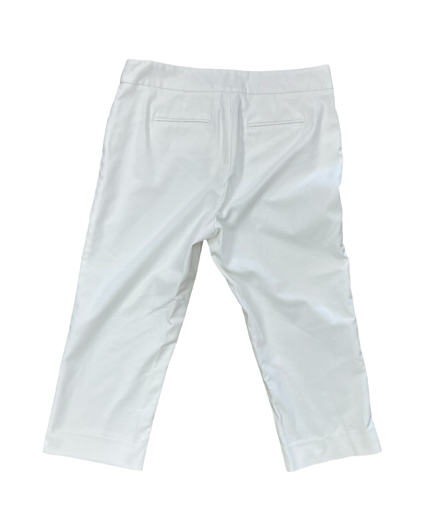 Pants Cropped By Rafaella In White, Size:8