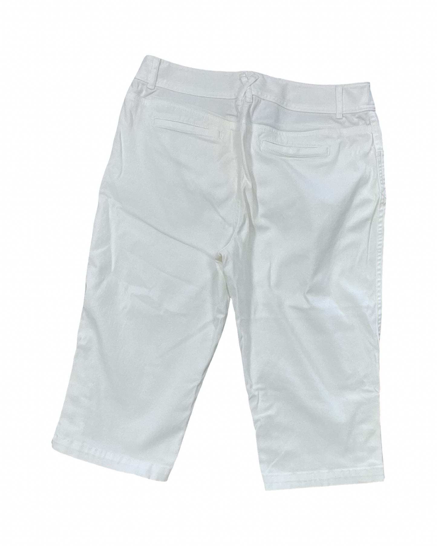 Pants Cropped By Christopher And Banks In White, Size:10