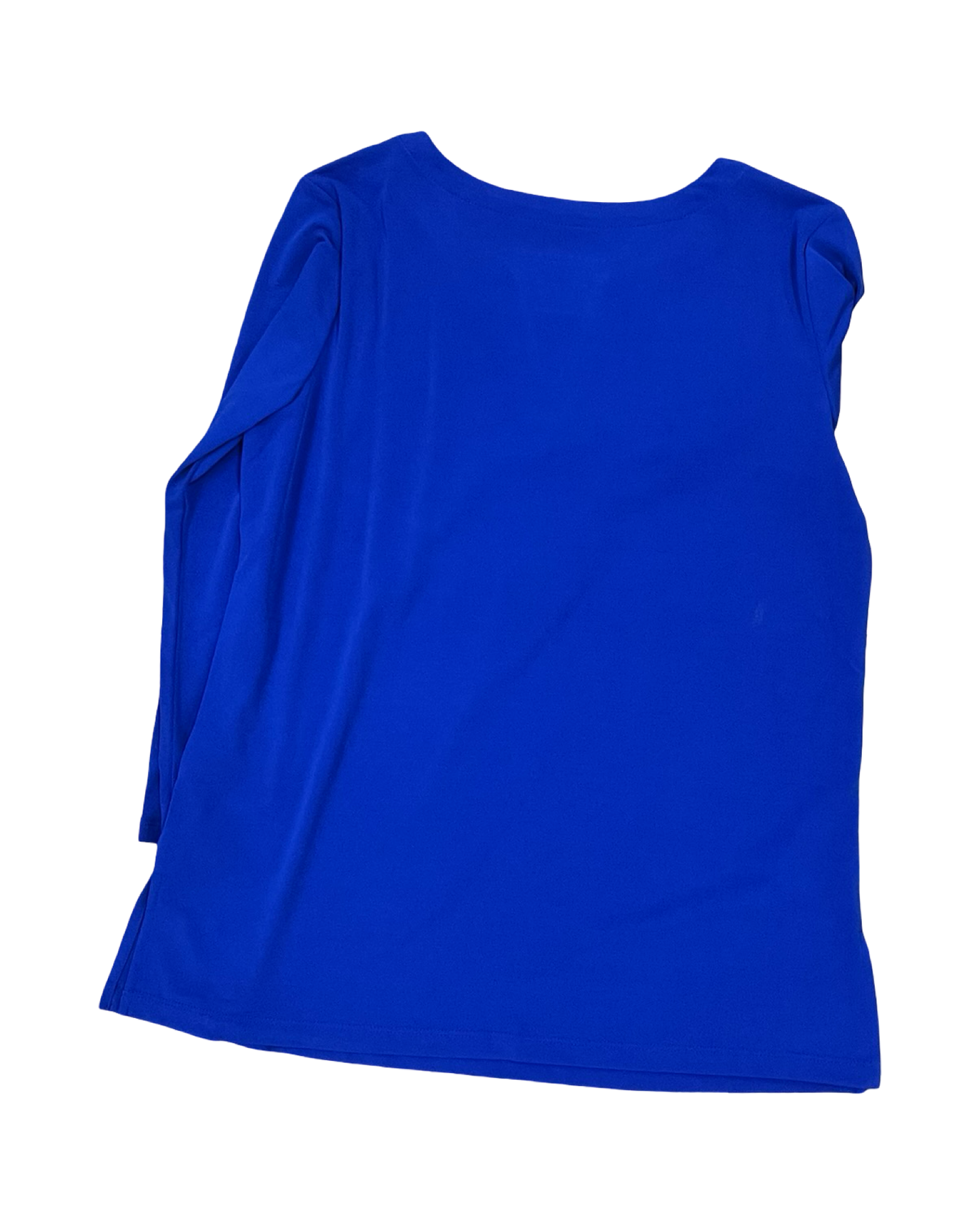 Top Ls By Susan Graver In Blue, Size:S