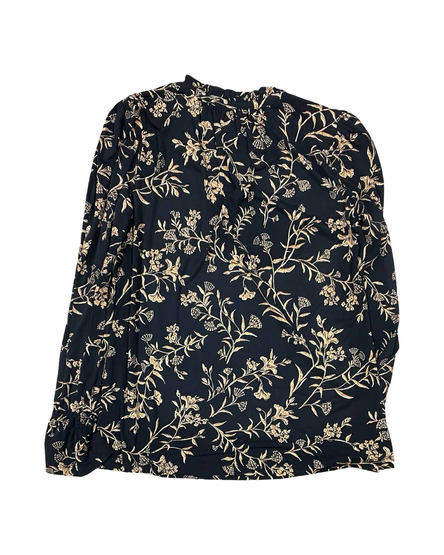 Top Ls By Susan Graver In Black & Gold, Size:S