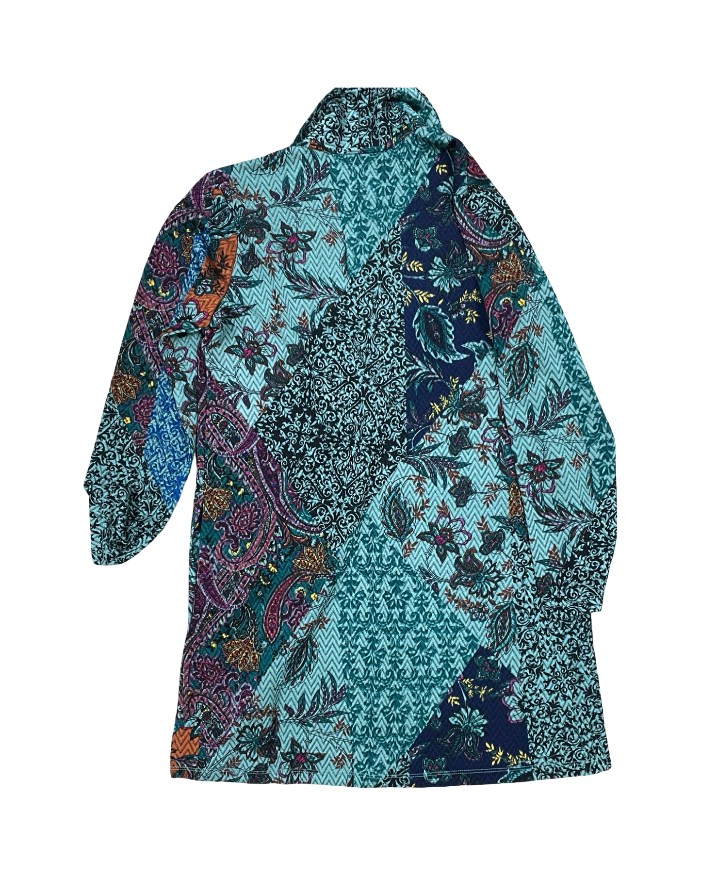 Cardigan By Susan Graver In Green, Size:S