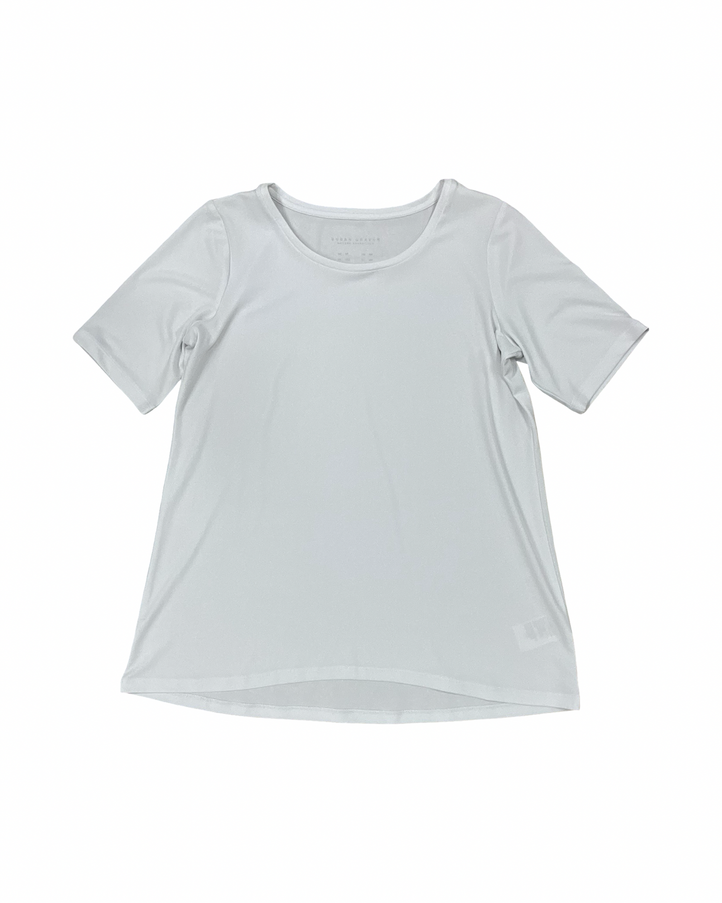 Top Ss Basic By Susan Graver In White, Size:S