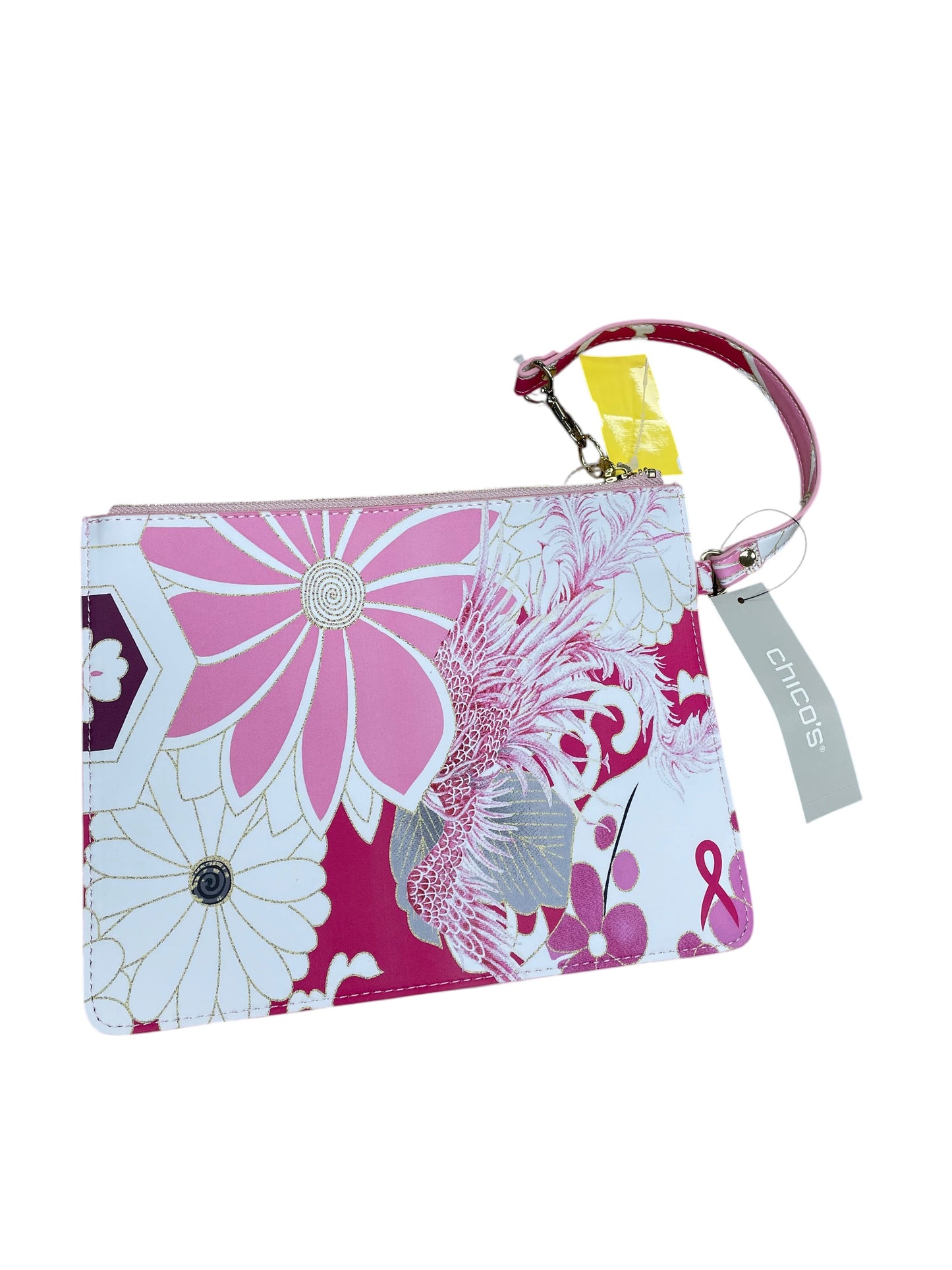 Makeup Bag By Chicos In Pink, Size:Small