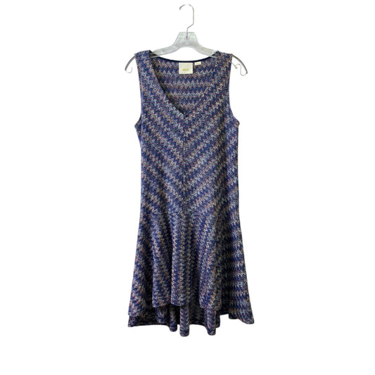 Dress Casual Short By Maeve In Blue, Size:M
