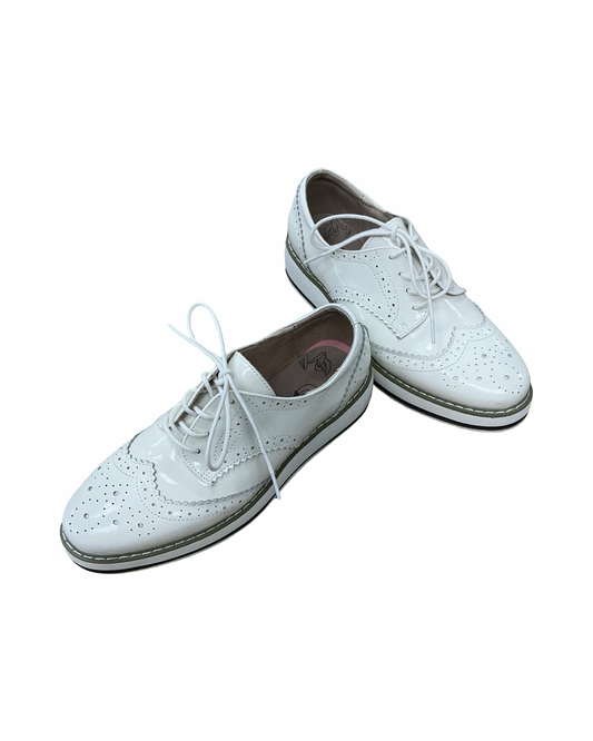 Shoes Sneakers Platform By Clothes Mentor In White, Size:11.5