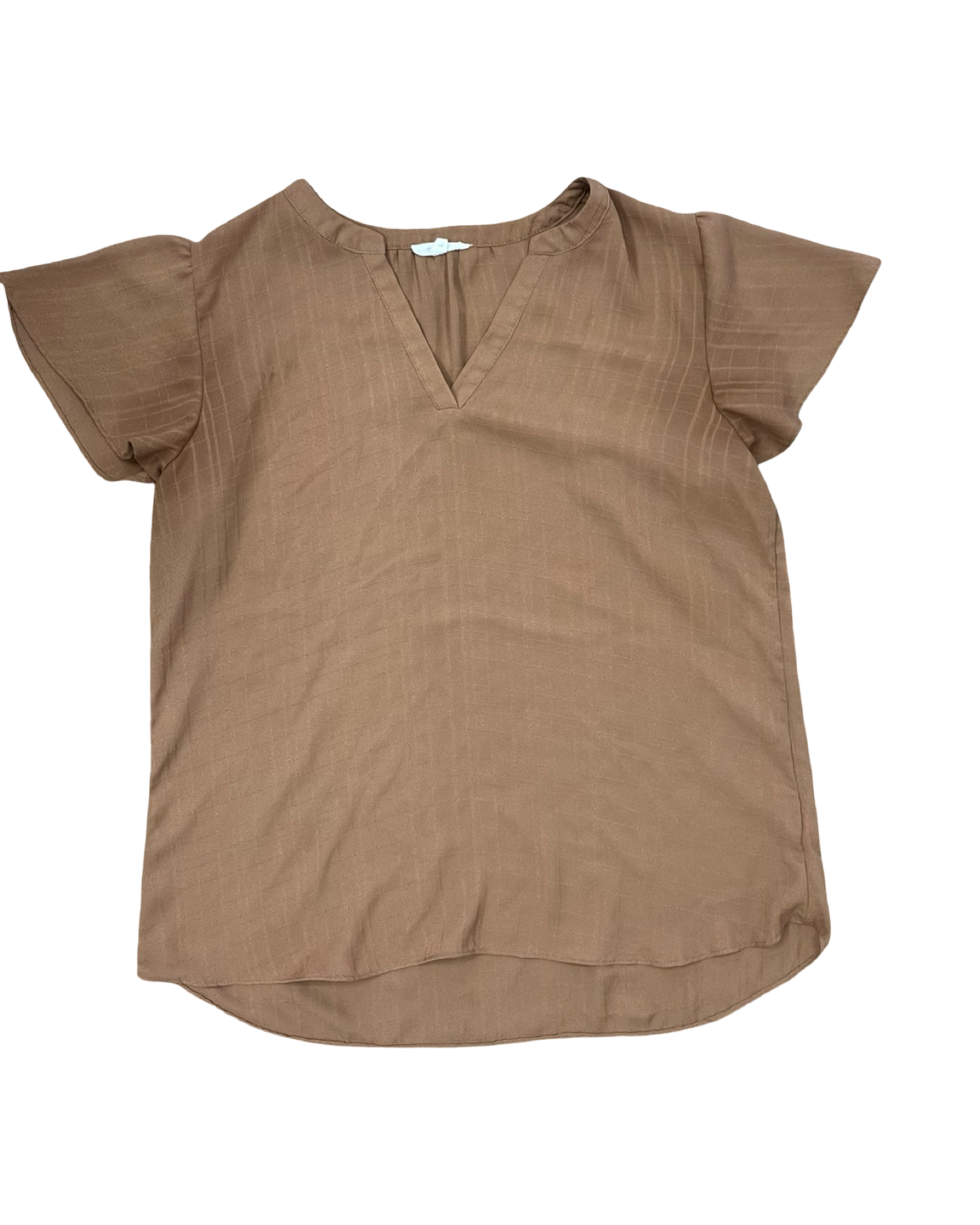 Top Ss By Maurices In Tan, Size:L