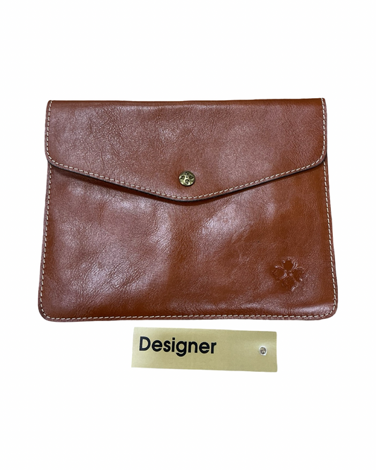 Clutch Designer By Patricia Nash In Brown, Size:Medium