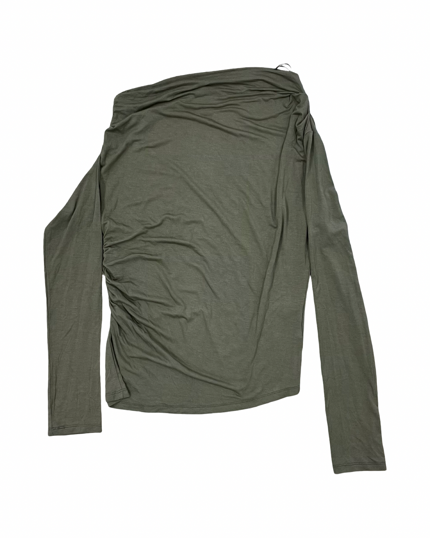 Top Ls By H&M In Green, Size:M