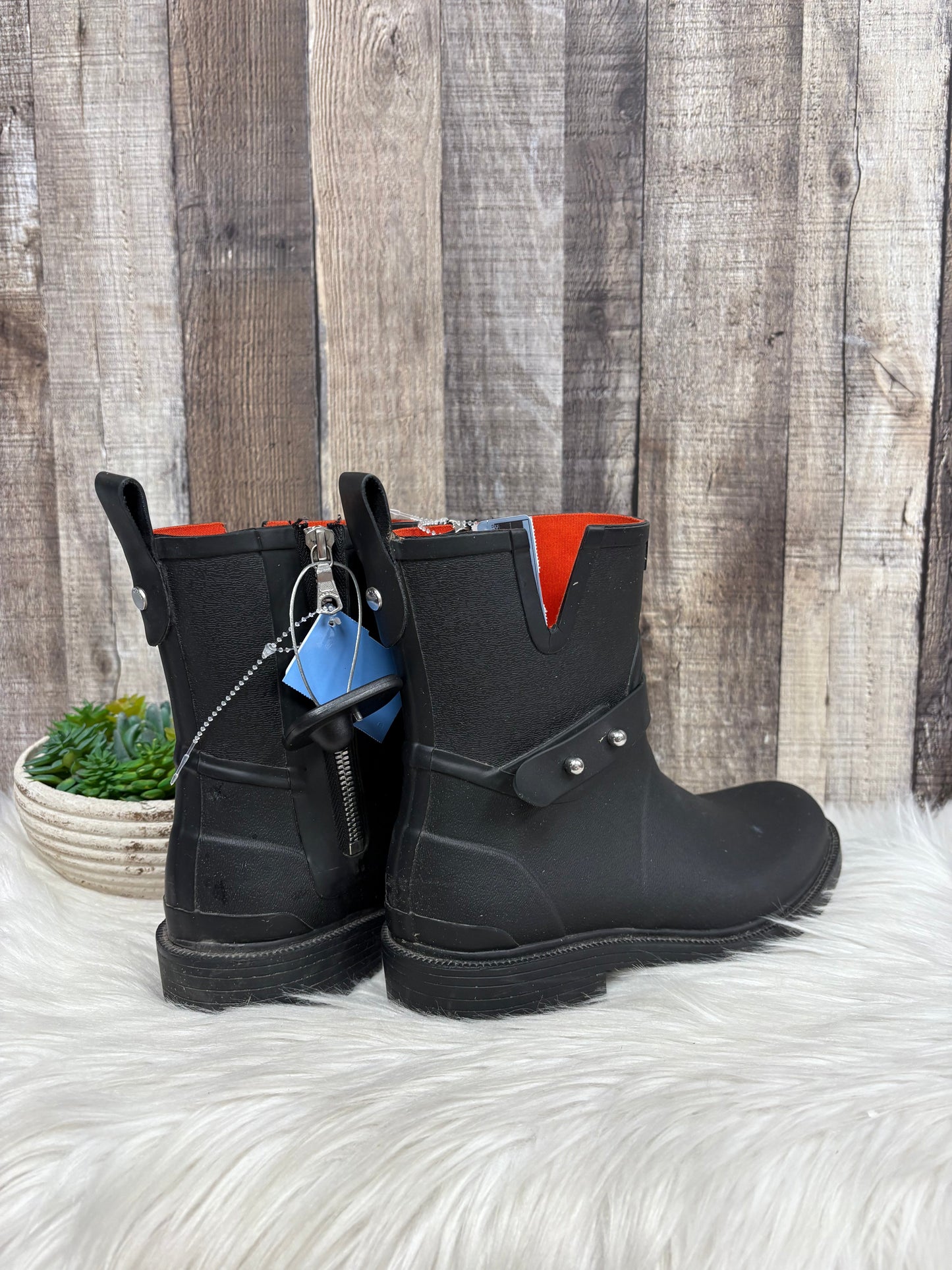 Boots Ankle Flats By Rag And Bone In Black, Size: 6