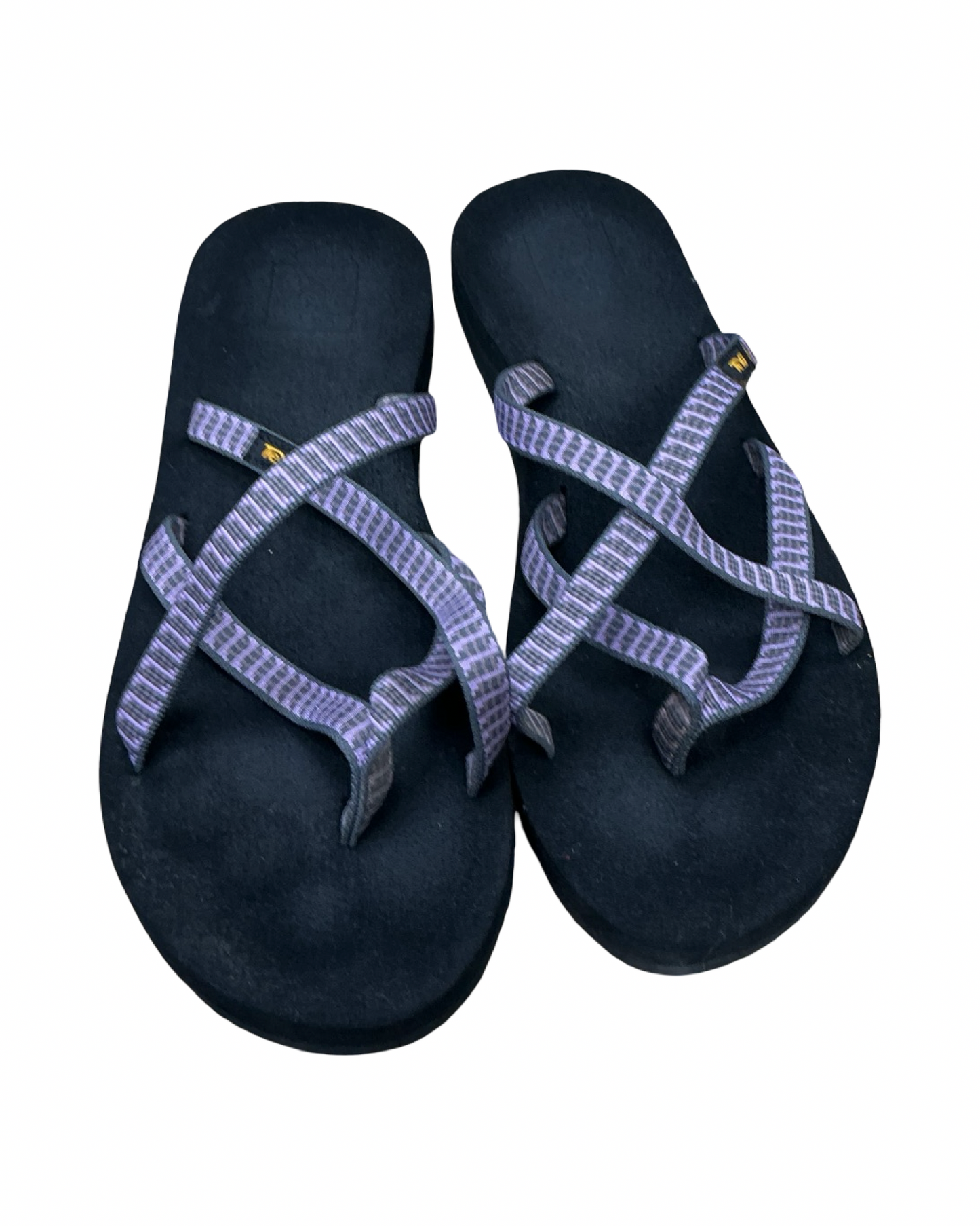 Sandals Flats By Teva In Purple, Size:9