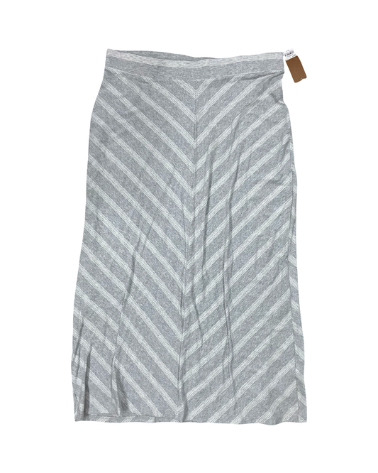 Skirt Maxi By Sonoma In Grey & White, Size:Xl