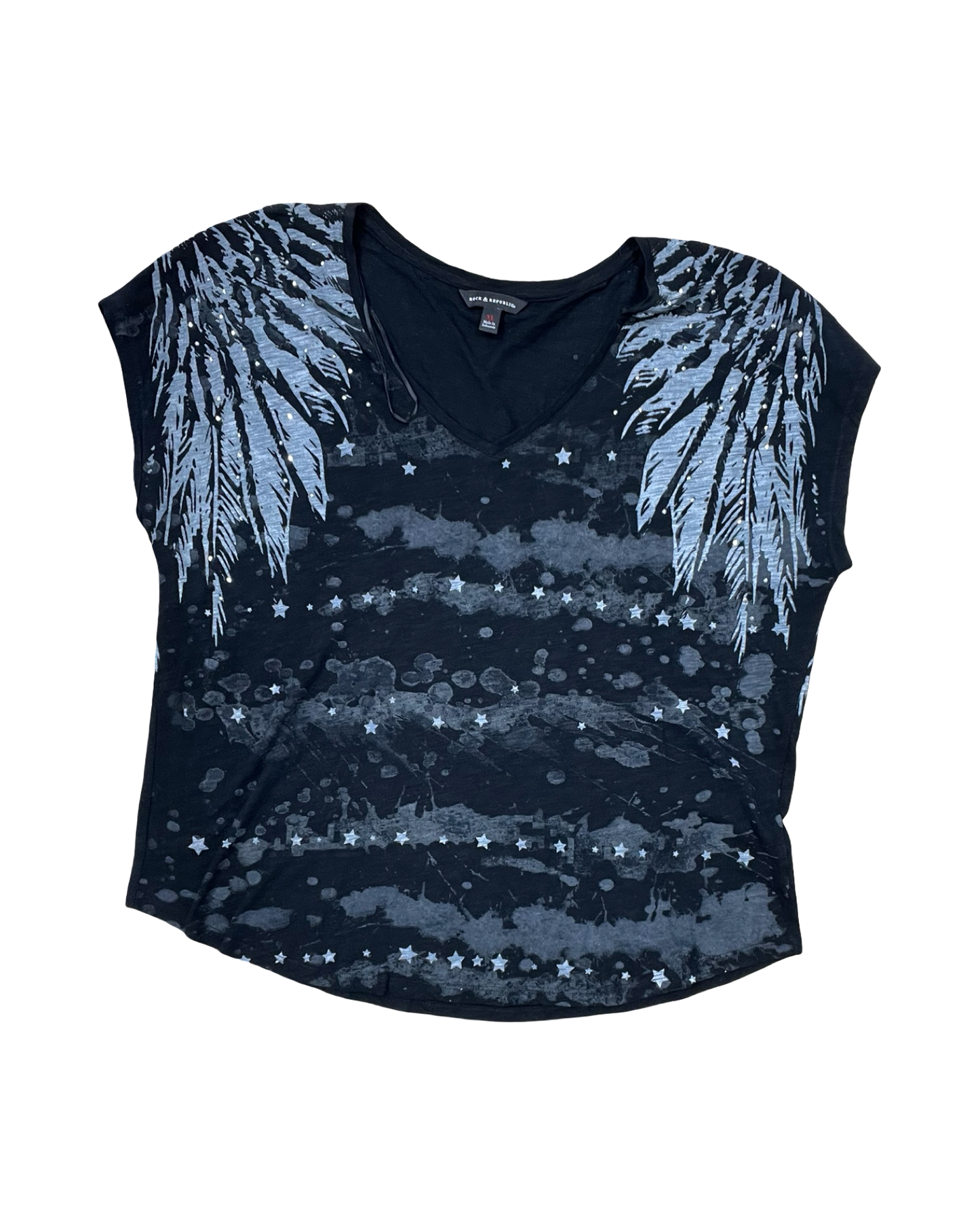 Top Ss By Rock And Republic In Black, Size:Xl