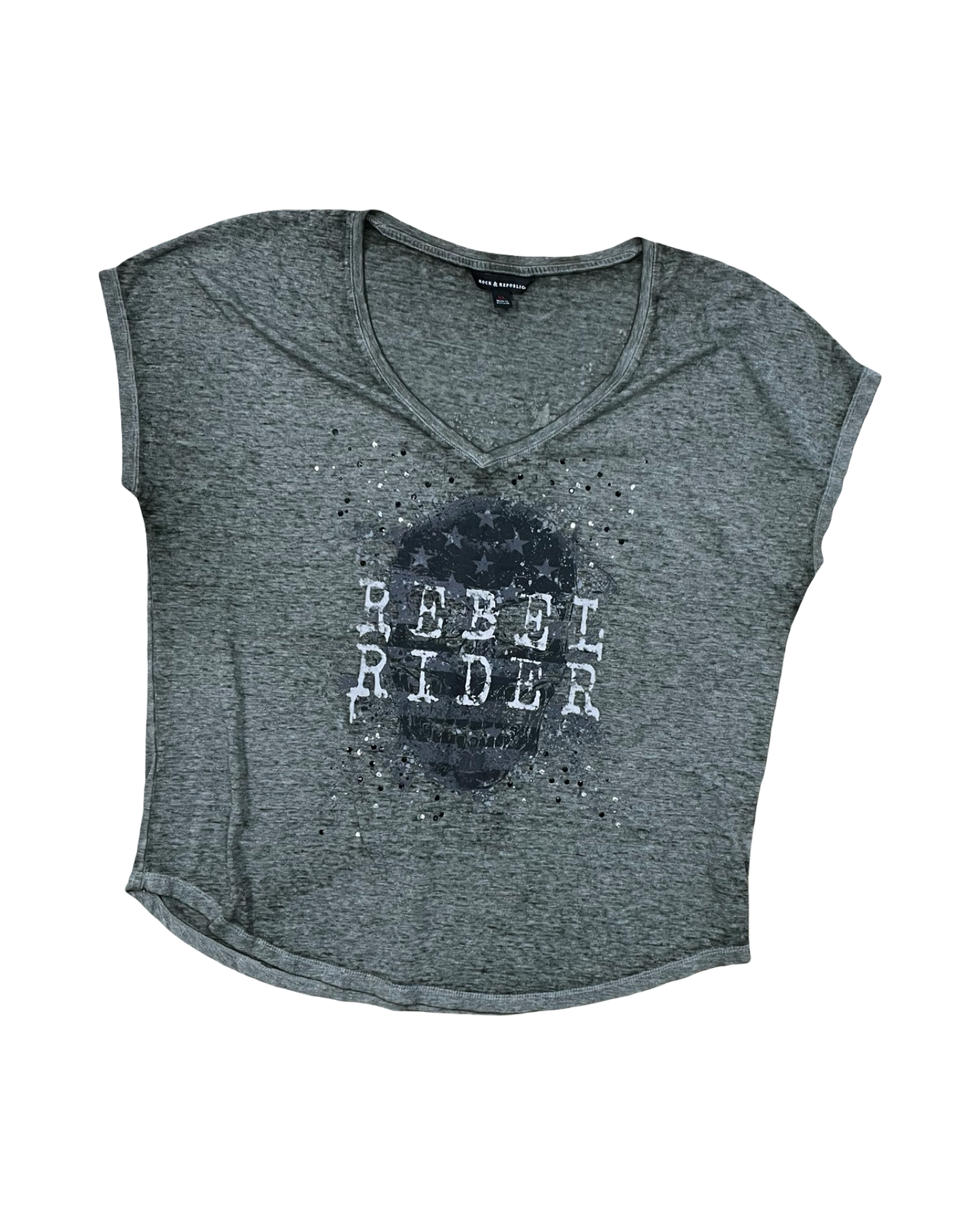 Top Ss By Rock And Republic In Green, Size:Xl