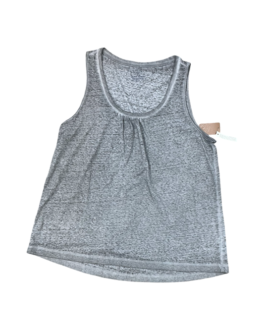 Top Sleeveless By Sonoma In Grey, Size:Xl