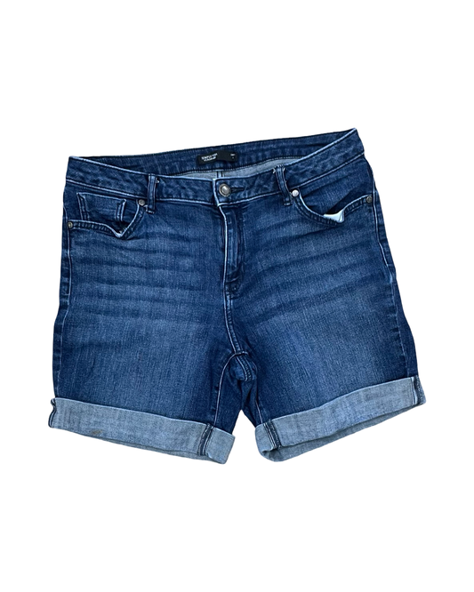Shorts By Simply Vera In Blue Denim, Size:8