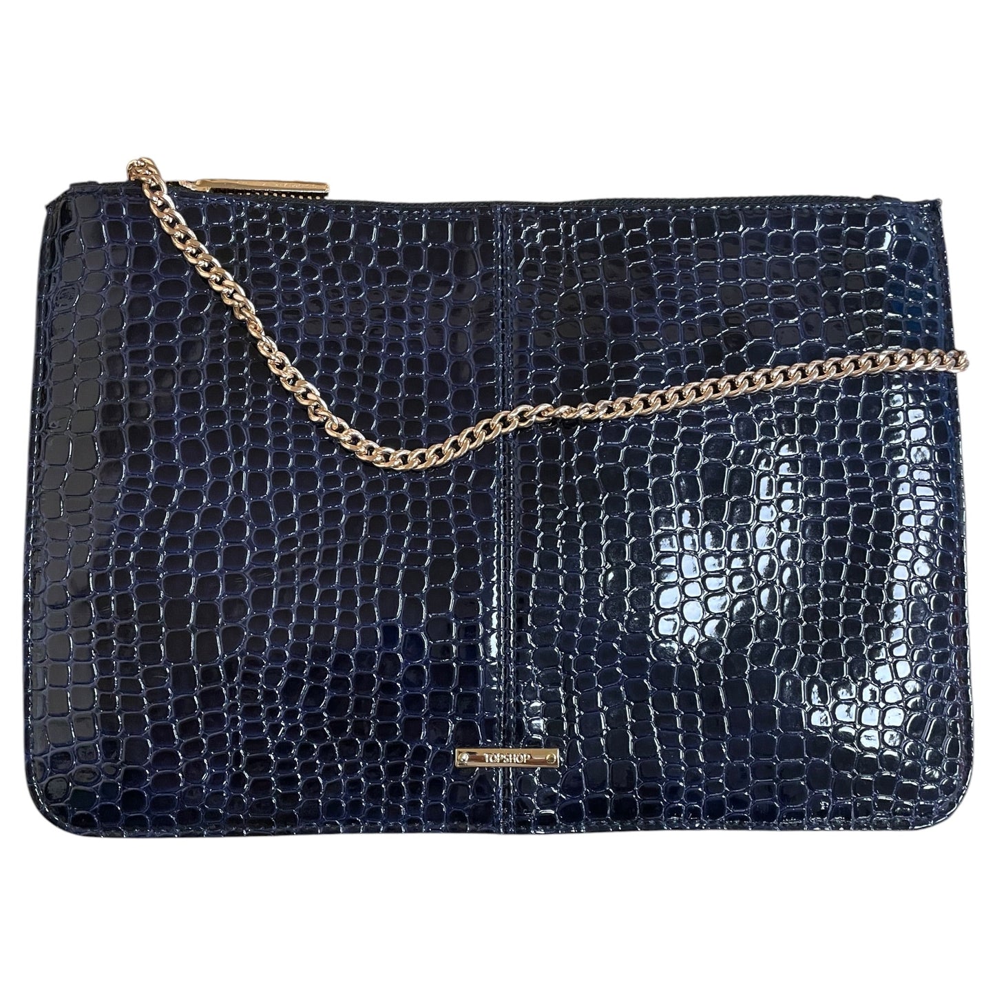 Clutch By Top Shop In Blue, Size:Large