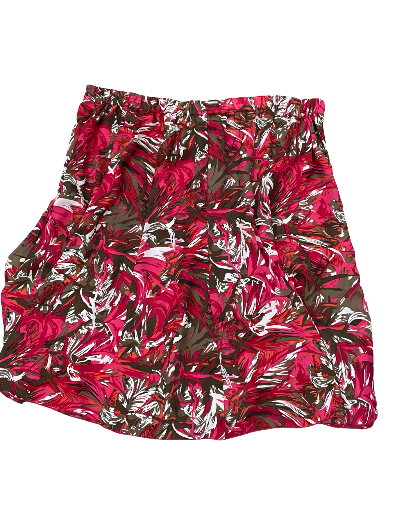 Skirt Midi By Cj Banks In Red, Size:2X