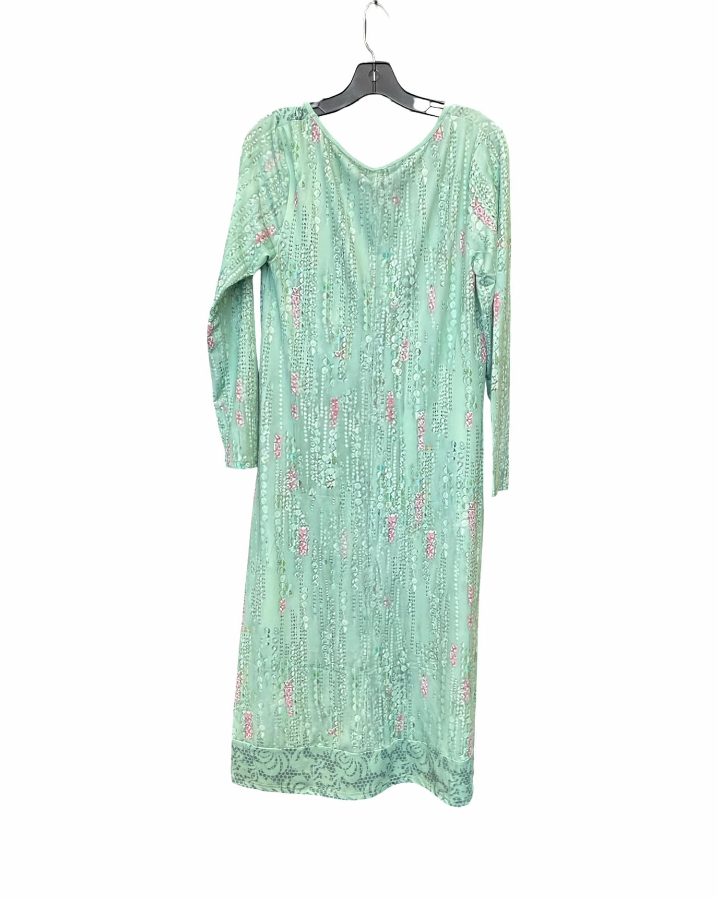 Dress Casual Midi By Clothes Mentor In Green, Size:M