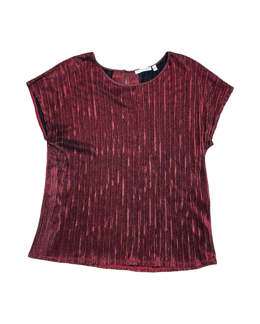 Top Ss By Notations In Red, Size:1X