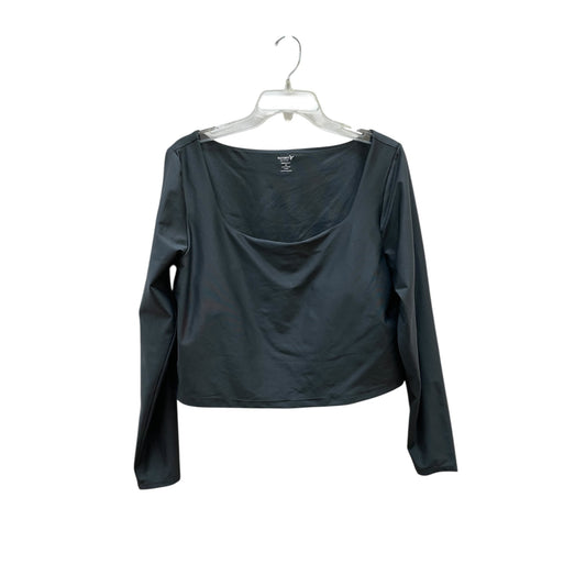 Athletic Top Ls Crewneck By Old Navy In Black, Size:2X