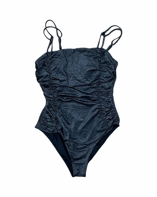 Swimsuit By Clothes Mentor In Silver, Size:L