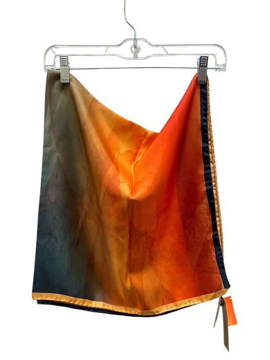 Scarf Designer By Lafayette 148 In Orange