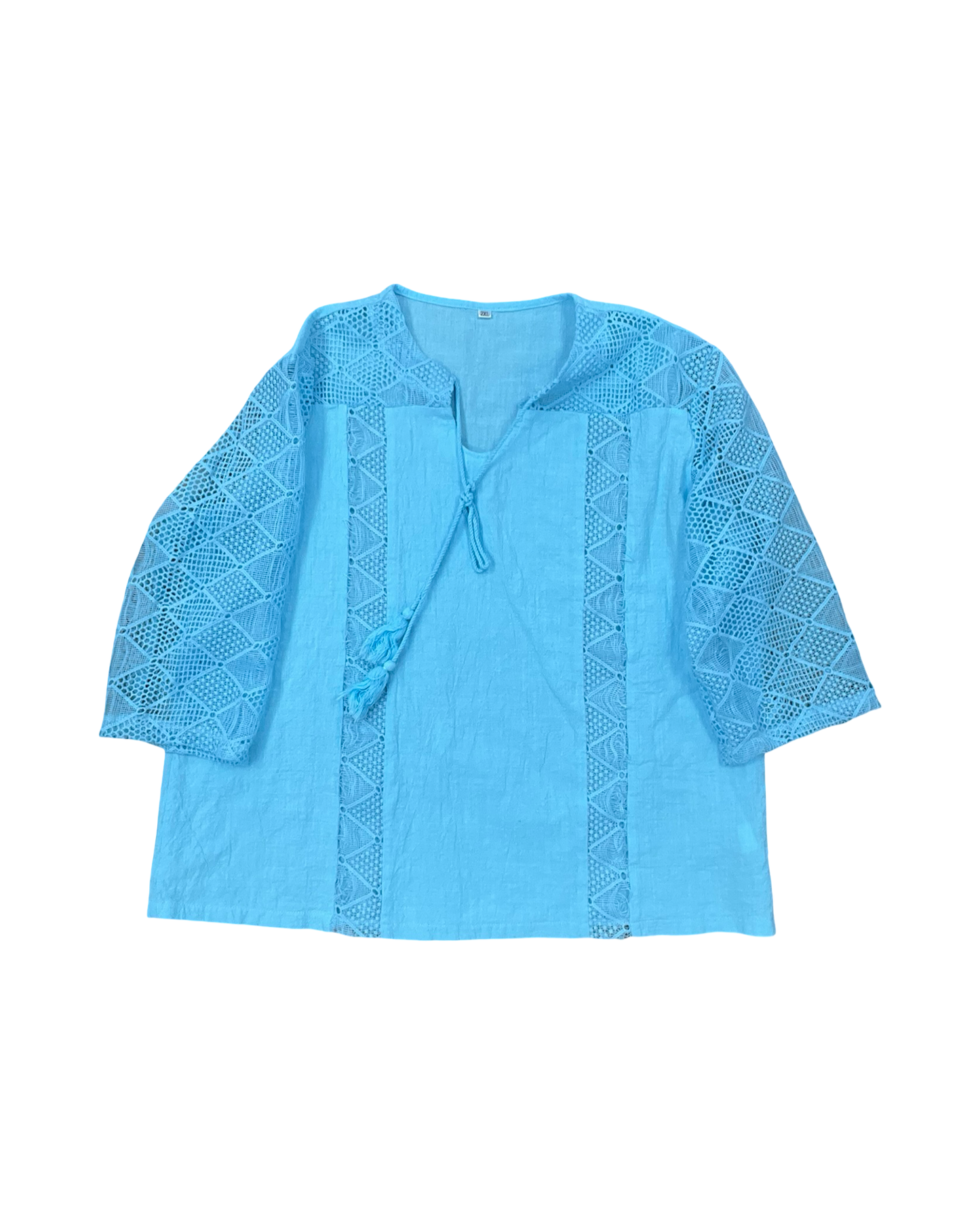 Top Ss By Clothes Mentor In Blue, Size:2X