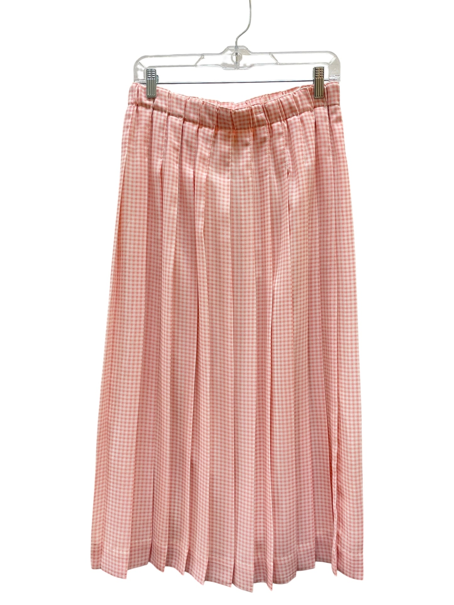 Skirt Maxi By Susan Bristol In Pink & White, Size:S